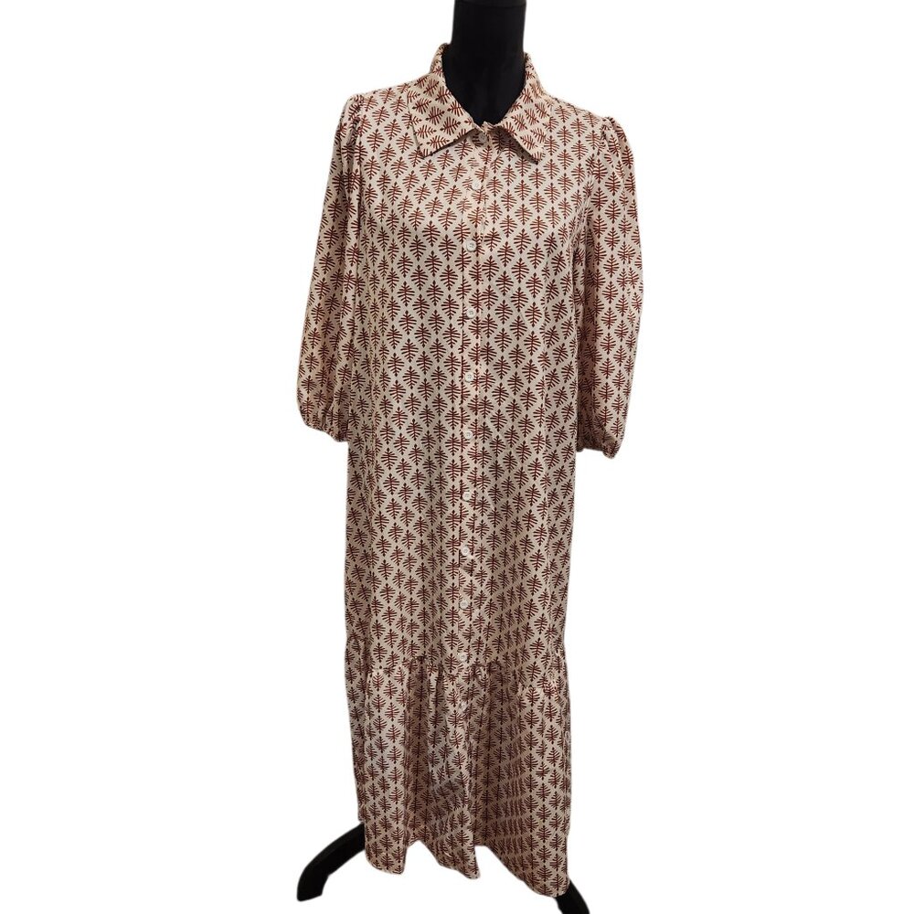 Unbranded Button Front Closure Dress Size L/XL